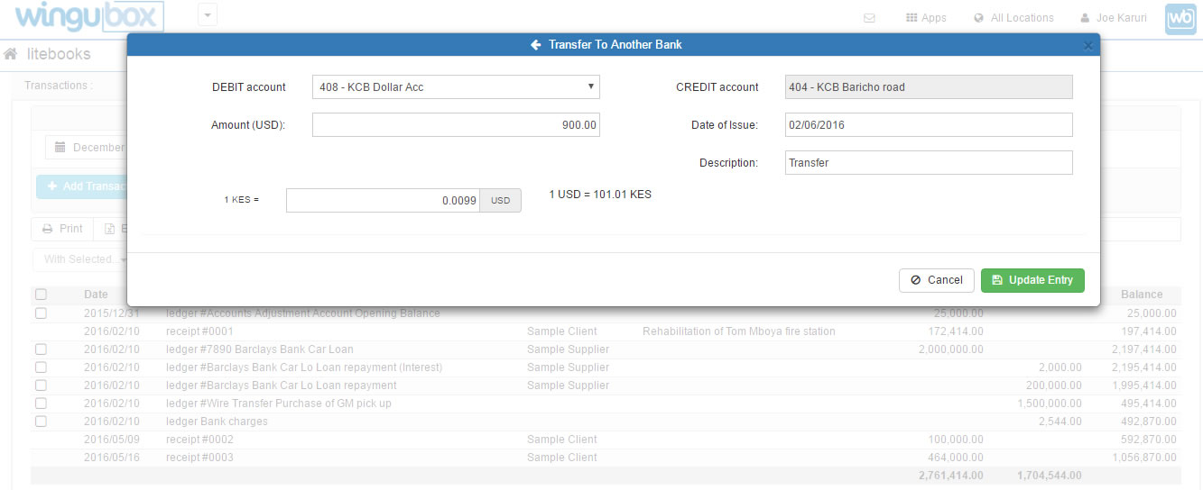 multi currency interbank transfer