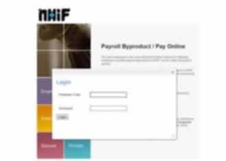 nhif byproduct online login
