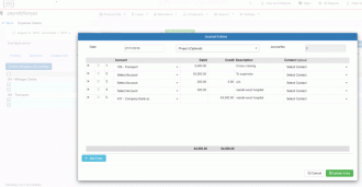 expense claims general ledger