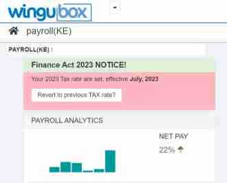 finance act 2023 payroll tax