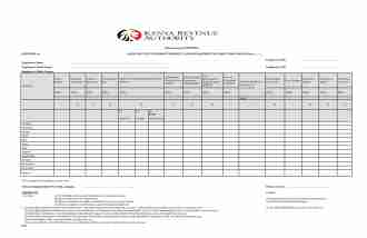 Updated kra p9 form 2025